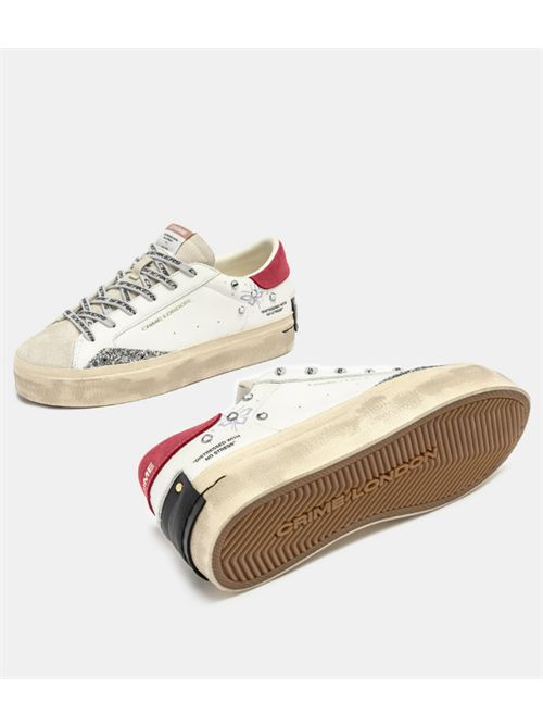 DISTRESSED PLATFFORM OH GIRL CRIME LONDON | 25073AA8WHITE